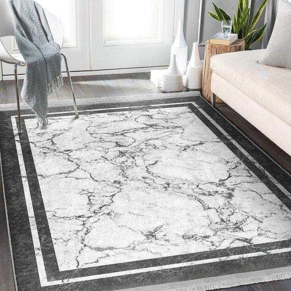 Covor alb-gri 120x180 cm – Mila Home-image-4