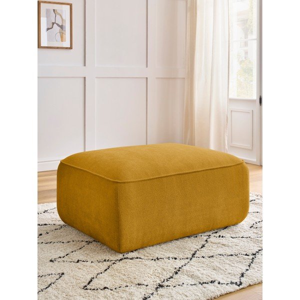 Taburet galben ocru Zephyr – Bobochic Paris-image-1