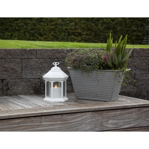 Felinar alb cu LED-uri Star Trading Linta, înălțime 26 cm-image-3