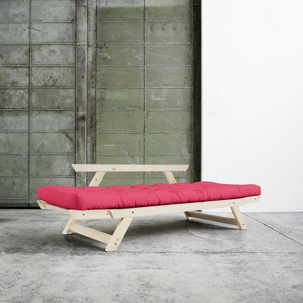 Canapea Karup Bebop Natural/Magenta-image-1