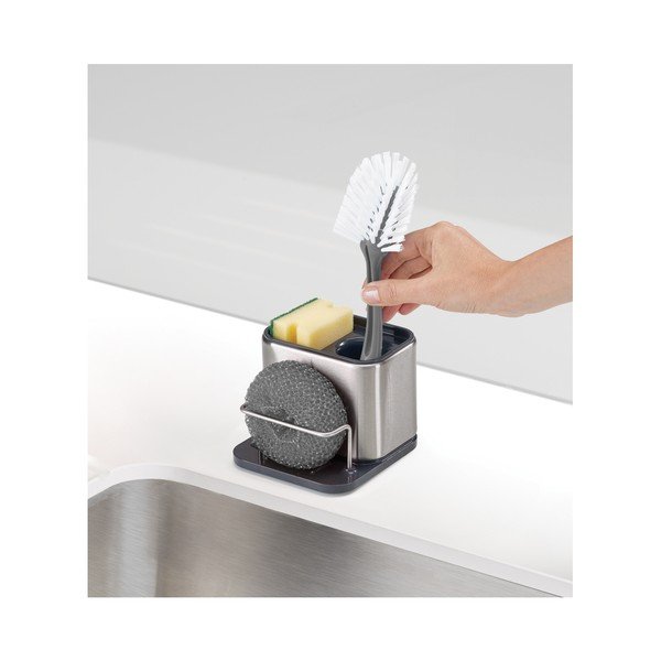 Suport din inox pentru detergenți Joseph Joseph Tidy, 12 x 12,8 cm-image-1