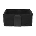 Coș textil pentru pâine Blomus Bread, 26 x 26 cm, negru