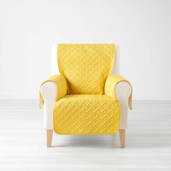 Husă galbenă protectoare pentru fotoliu 165 cm Lounge – douceur d'intérieur
