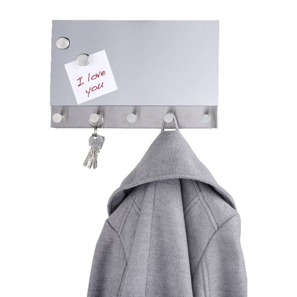 Cuier magnetic pentru haine/chei Wenko Mirror Long, 30 x 19 cm-image-2