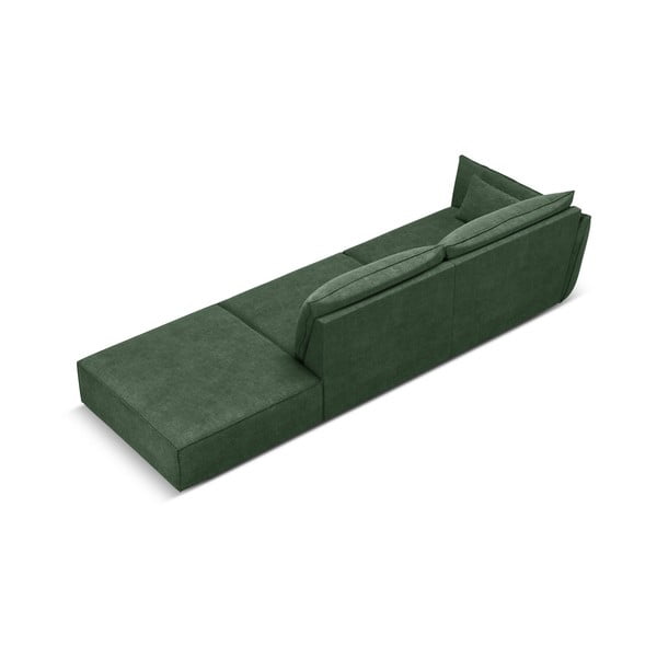Șezlong verde închis (cu colț pe partea stângă ) Vanda – Mazzini Sofas-image-3