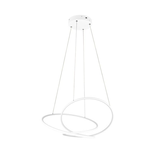 Lustră albă LED cu intensitate reglabilă Darvin – Trio