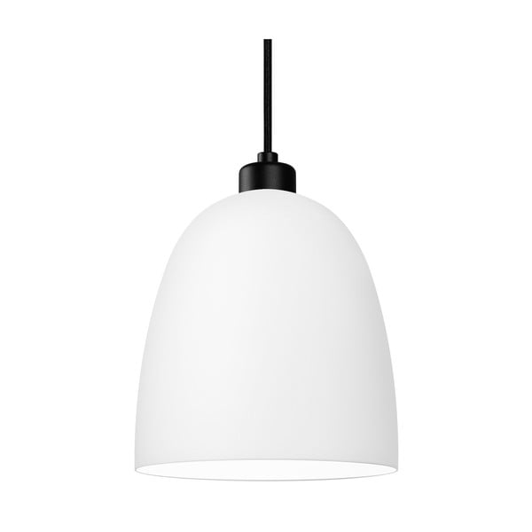 Lustră dublă cu cablul negru Sotto Luce Awa, alb mat-image-1