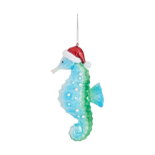 Ornament de Crăciun din sticlă Seahorse – Sass & Belle