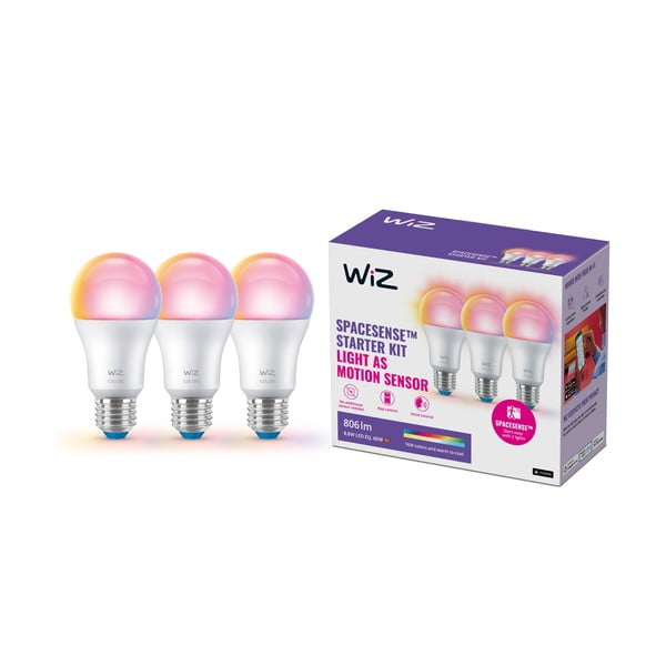 Becuri smart LED E27, 3 buc. 9 W – WiZ-image-3