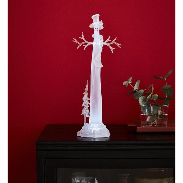 Decorațiune luminoasă cu LED Markslöjd Izy, înălțime 34 cm, alb-image-1
