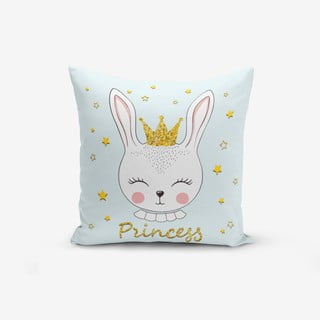 Față de pernă cu amestec din bumbac Minimalist Cushion Covers Princess Rabbit, 45 x 45 cm