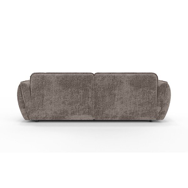 Colțar taupe cu tapițerie din chenille (cu colț pe partea dreaptă/cu șezlong) Nelia – Ropez-image-4