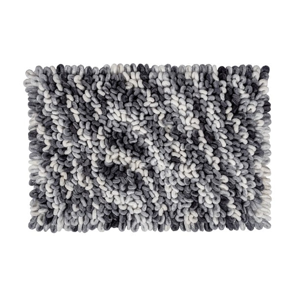 Covoraș de baie albastru prăfuit din material textil 60x90 cm Lerici – Wenko