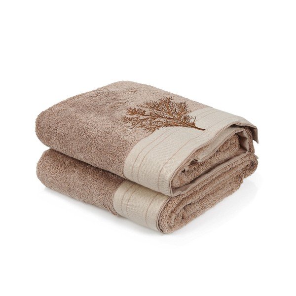 Set 2 prosoape baie Infinity, 70 x 140 cm