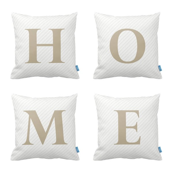 Set 4 perne Home Collection, 43 x 43 cm