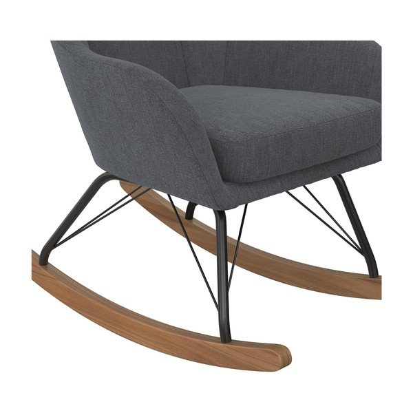 Scaun balansoar gri Harper - Novogratz-image-4