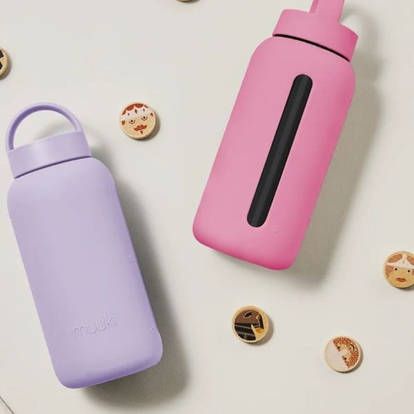 Sticlă roz de călătorie 720 ml Flamingo Pink – Muuki-image-3