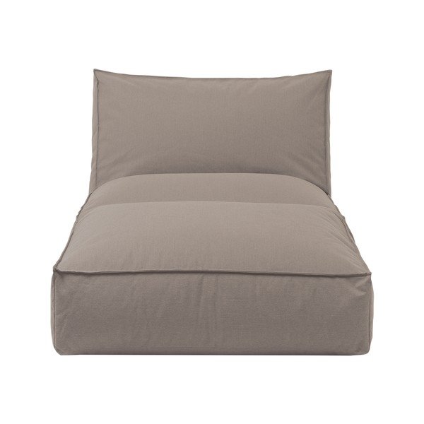 Șezlong de exterior tapițat Blomus Stay, maro