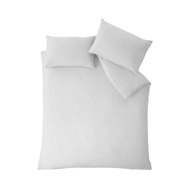 Lenjerie de pat albă pentru pat dublu 200x200 cm So Soft Easy Iron – Catherine Lansfield