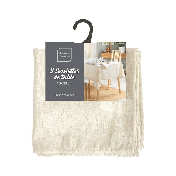 Șervețel din material textil 40x40 cm Pauline – douceur d'intérieur
