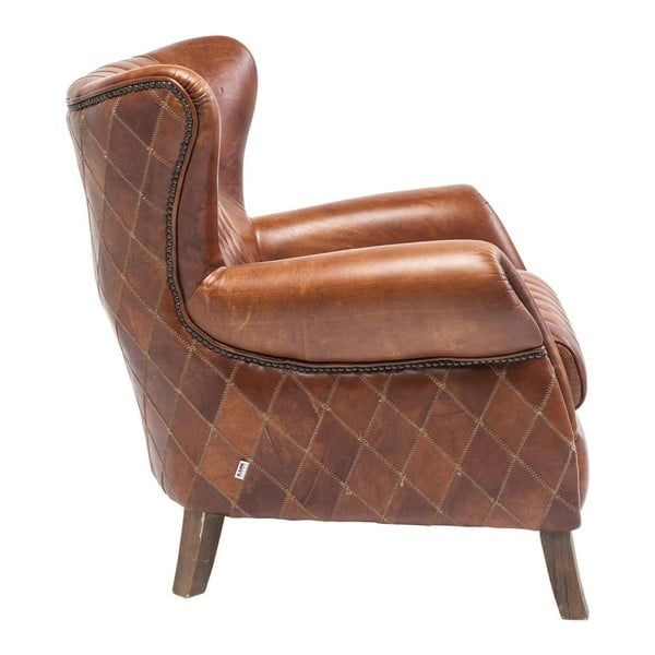 Fotoliu din piele Kare Design Country Side-image-4