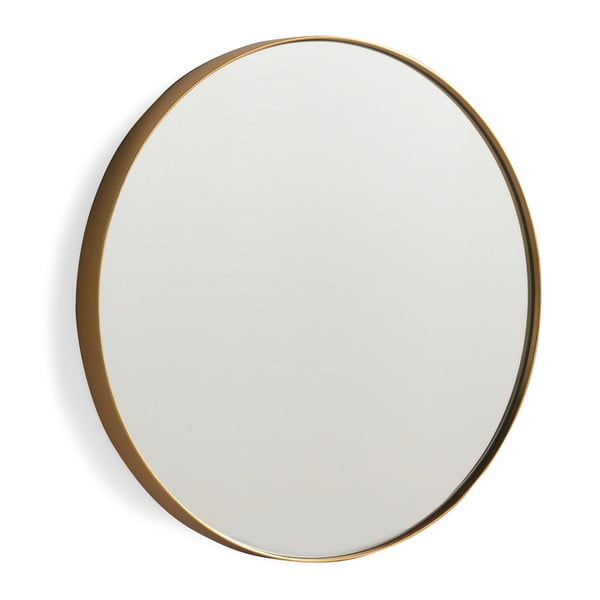 Oglindă de perete Geese Pure, Ø 30 cm, auriu