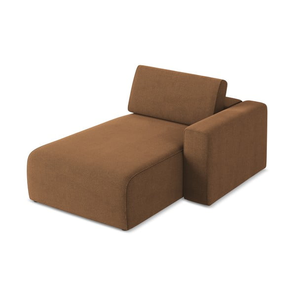 Modul pentru canapea modulară maro (cu colț pe partea dreaptă) Kalea – Makamii-image-2