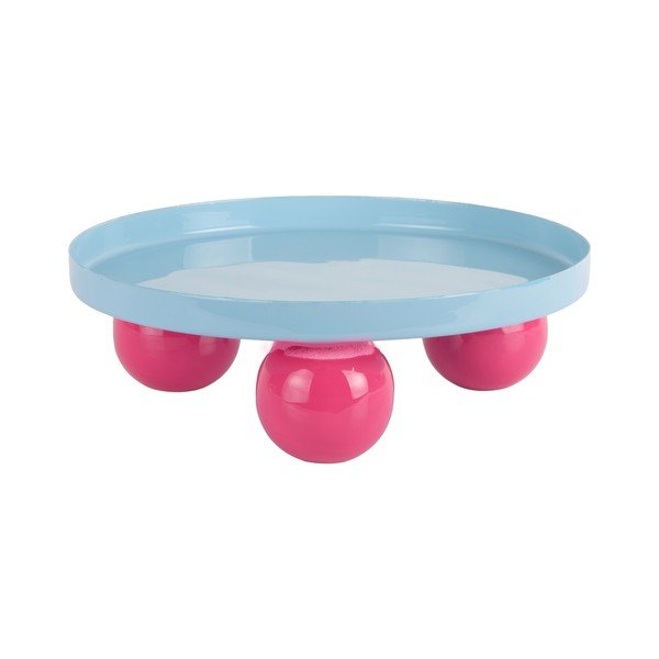 Tavă decorativă din metal ø 20 cm Double Funky – PT LIVING