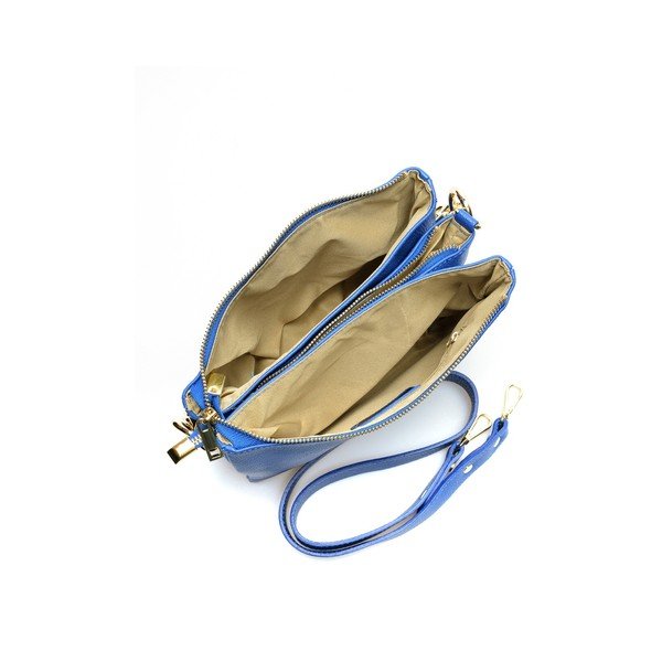 Geantă  din piele albastră – Anna Luchini-image-3