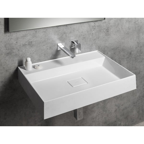 Baterie argintiu-lucios pentru chiuvetă încastrată (1 ieșire) Latus – Sapho-image-3