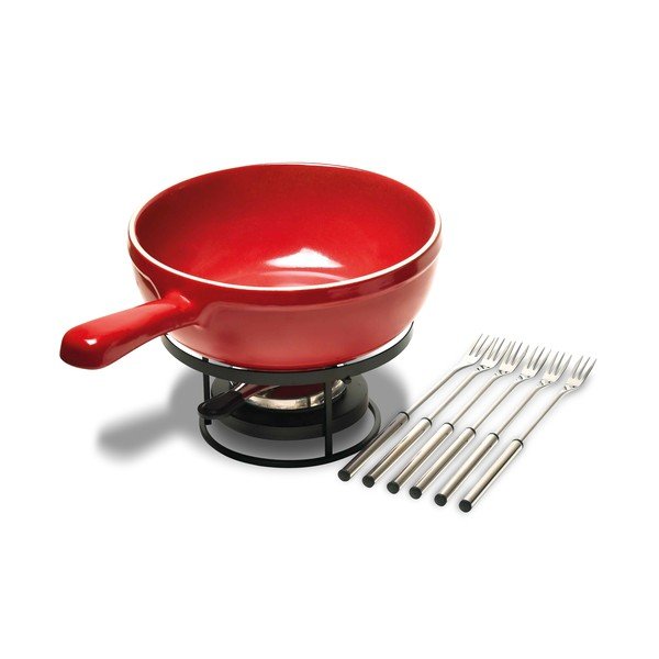 Set fondue Emile Henry, roșu-image-2