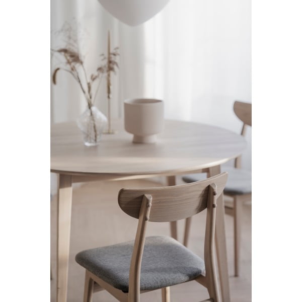 Scaune de dining în culoare naturală 2 buc. Rodham - Rowico-image-3