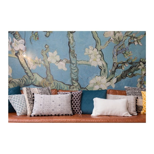 Pernă cu umplutură Zuiver Monty, 45 x 45 cm, albastru-image-2