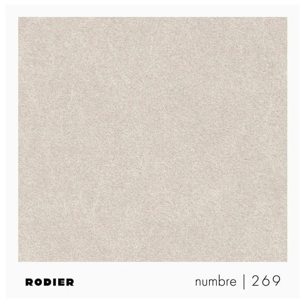 Canapea bej cu tapițerie din catifea 218 cm Baga – Rodier-image-3