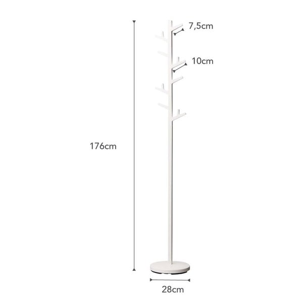 Cuier YAMAZAKI Branch Pole Hanger, alb-image-3