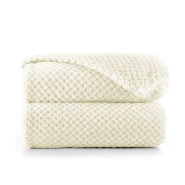 Pătură din microfibră DecoKing Henry, 170 x 210 cm, crem-image-2