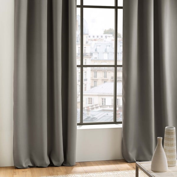 Draperie gri blackout 135x240 cm Occult – douceur d'intérieur-image-2