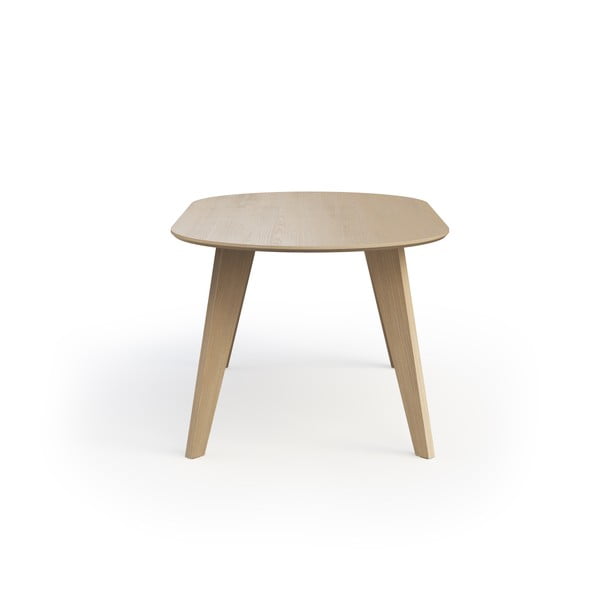 Masă de dining cu blat cu aspect de lemn de stejar 100x180 cm Lago – TemaHome-image-3