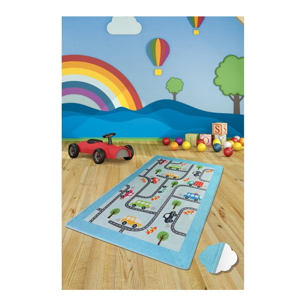 Covor copii Baby Cars, 140 x 190 cm-image-1