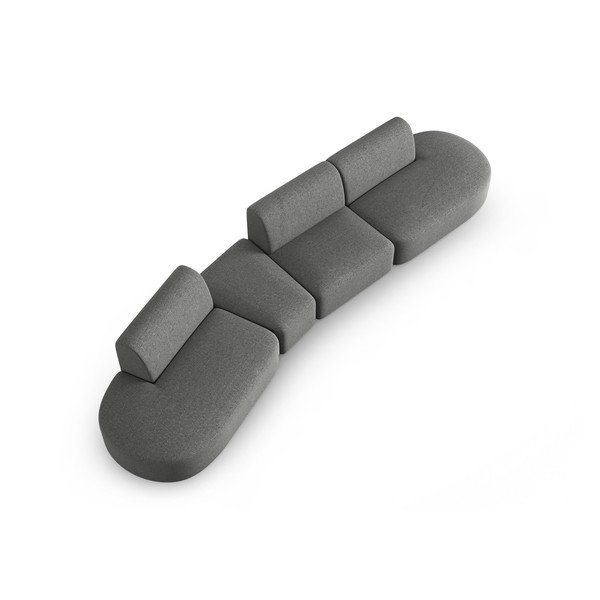 Canapea gri 412 cm Shane – Micadoni Home-image-2