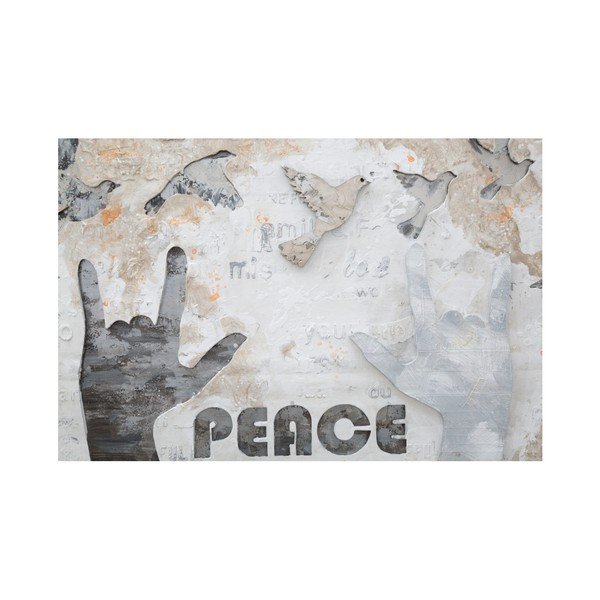 Tablou Mauro Ferretti Peace, 120 x 60 cm-image-3