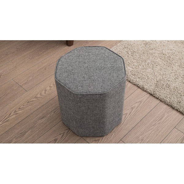 Taburet gri Hexa – Balcab Home-image-1