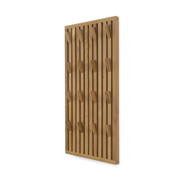 Panou de agățat diverse în culoare naturală din lemn de stejar 46x100x8 cm Parco – Spinder Design-image-2