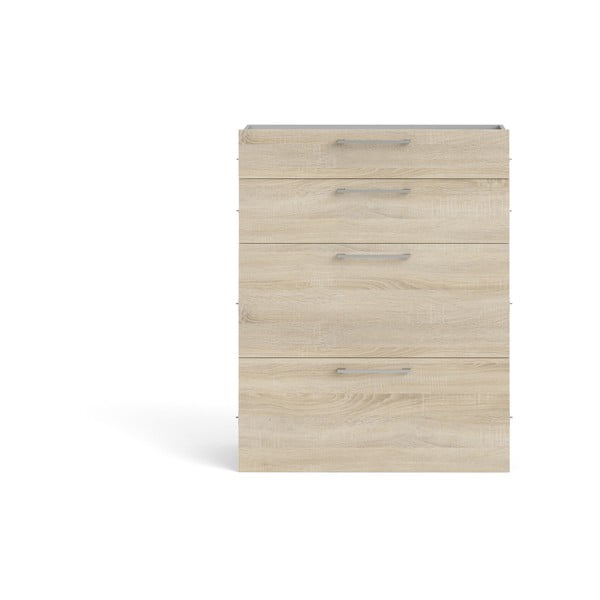 Componentă - sertare  cu aspect de lemn de stejar 84x105 cm Prima – Tvilum