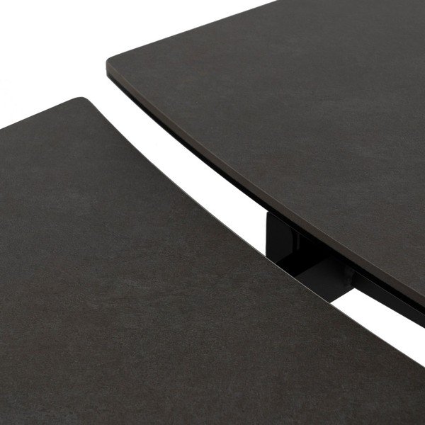 Masă de dining extensibilă cu blat suplimentar 90x180 cm Rocía – Ixia-image-3