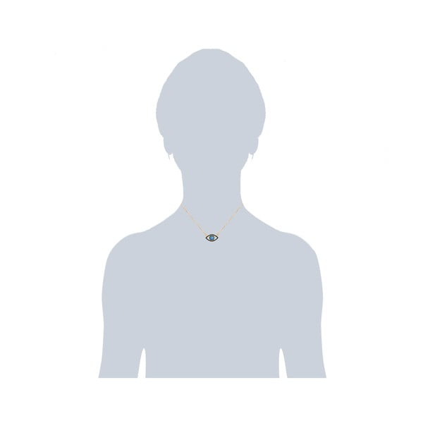 Colier Runaway Magic Eye, auriu-image-2