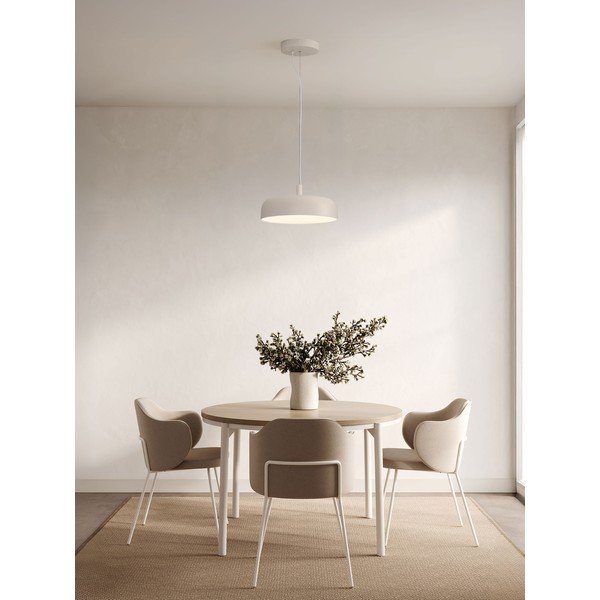 Lustră crem LED cu intensitate reglabilă din aluminiu ø 40 cm Noelia – Nova Luce-image-1