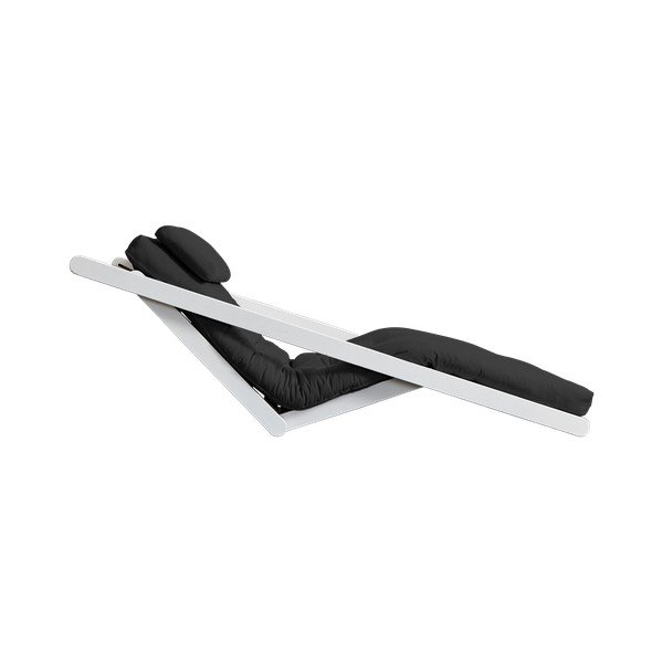Șezlong variabil Karup Design Figo White/Dark Grey, 70 cm-image-3
