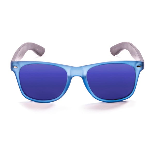 Ochelari de soare din lemn PALOALTO Nob Hill Bradley, albastru