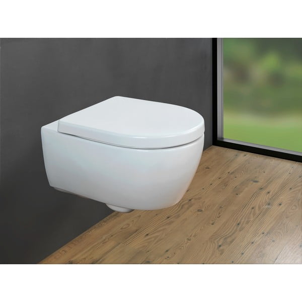 Capac WC 35,5 x 46 cm Easy-Close (cu închidere automată) Exclusive No. 9 – Wenko-image-1